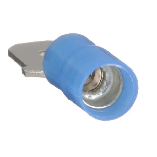 0.162 16-14 AWG Pan-Term Male Disconnect Nylon Barrel Insulated DNF14-250M-C (Pack of 100)