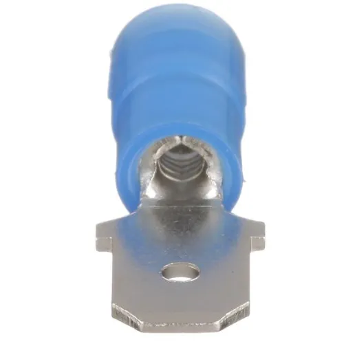 0.162 16-14 AWG Pan-Term Male Disconnect Nylon Barrel Insulated DNF14-250M-C (Pack of 100)