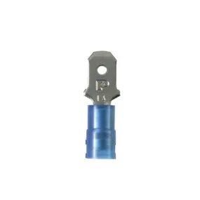 0.162 16-14 AWG Pan-Term Male Disconnect Nylon Barrel Insulated DNF14-250M-C (Pack of 100)