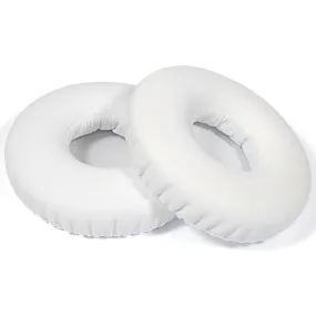 1 Pair Jabra Revo on-ear leather earpads - White