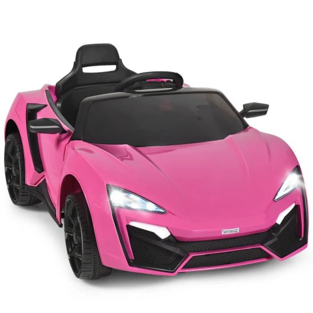 12V 2.4G RC Electric Vehicle with Lights-Black