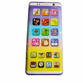 3  Years Kids Learning Phone with 14 Modes: Music, Stories, English & Numbers - Rechargeable Educational Toy Enhancing Visual & Hearing Skills