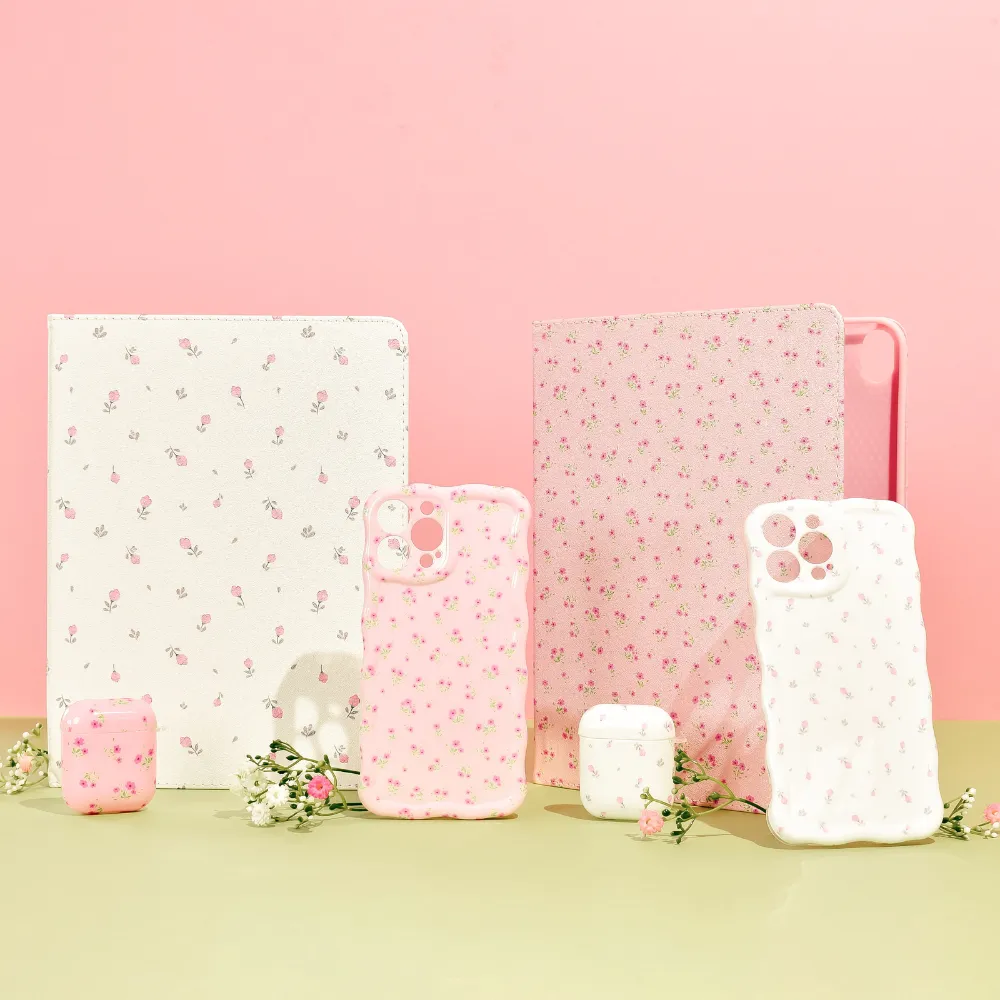 Airpods Case - Ditsy Floral Pink