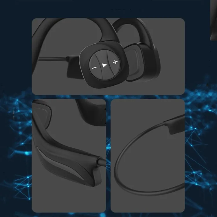 B20 Aquatic Magnetic Bone Conduction Wireless Earphones for Swimmers