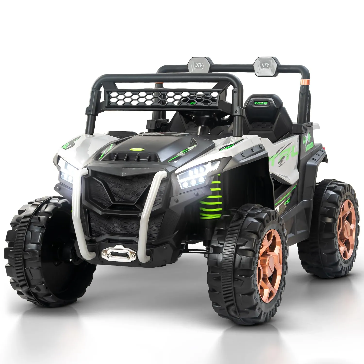 Baybee Rumble Rechargeable Battery Operated Jeep for Kids | with Light & Music | Kids to Drive 3 to 8 Years Boy Girl