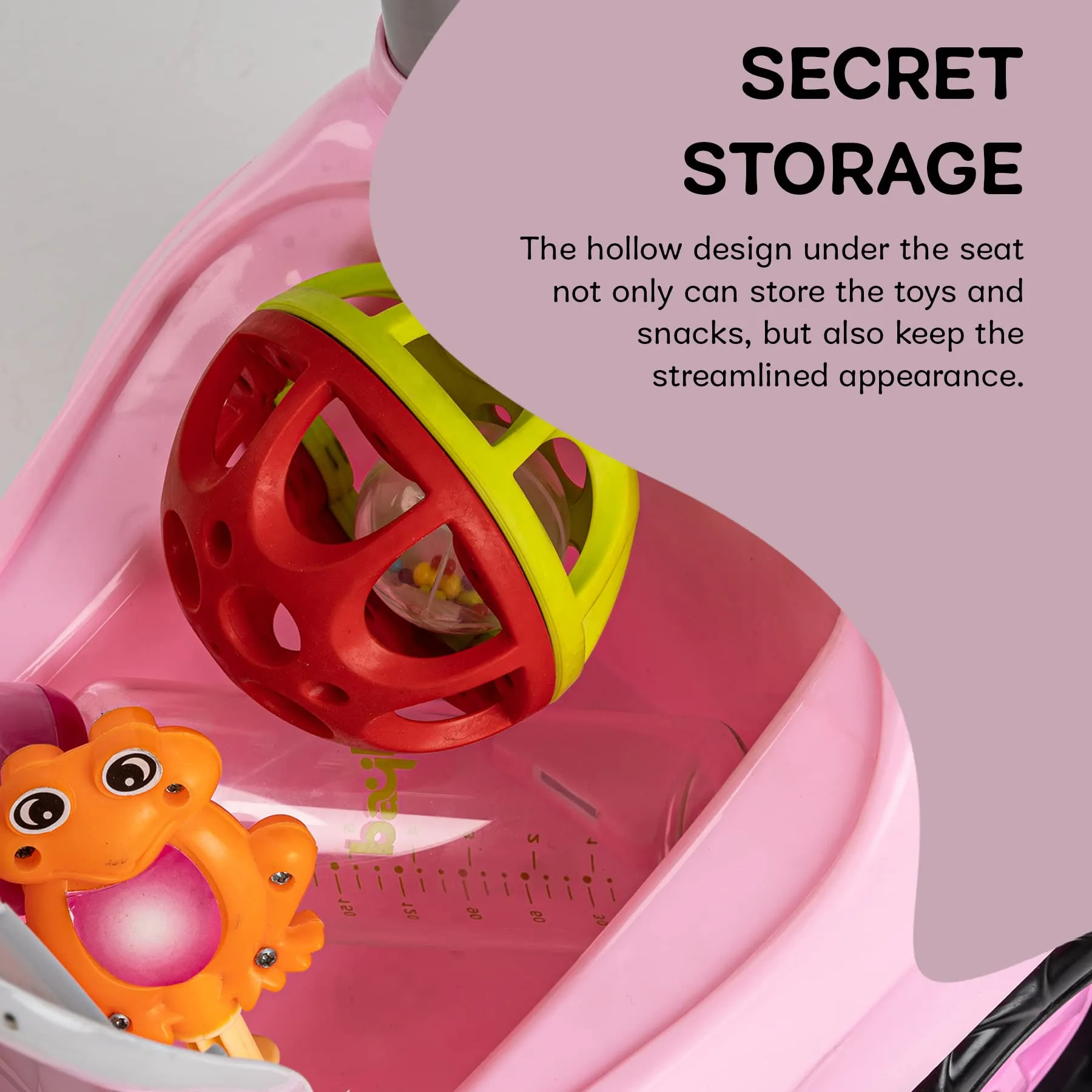 Baybee Snooper Ride on Baby Car for Kids with Lights, Music & Horn button