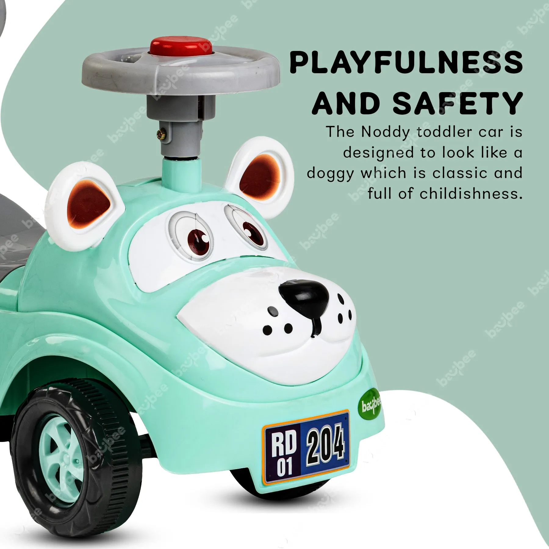 Baybee Snooper Ride on Baby Car for Kids with Lights, Music & Horn button