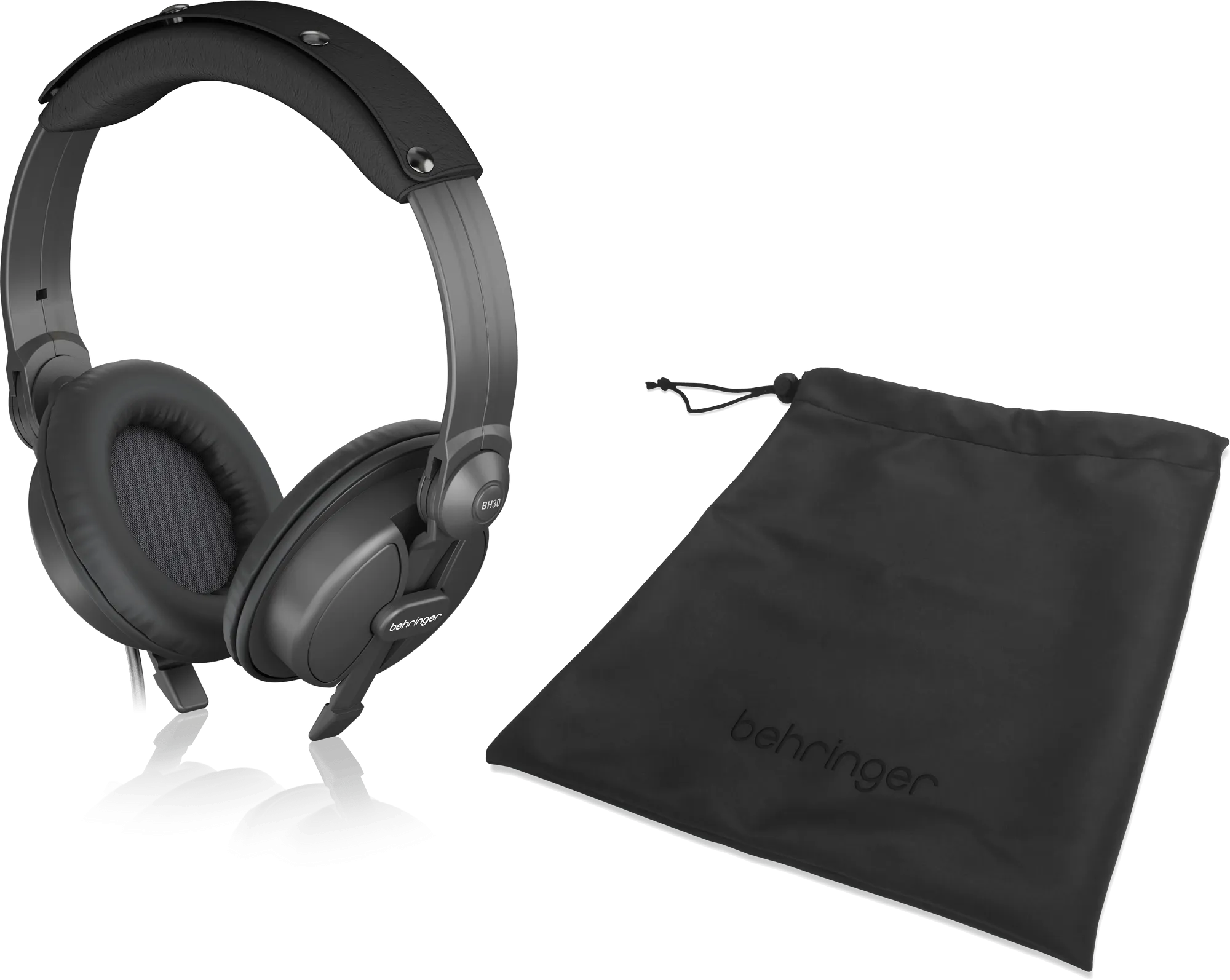 Behringer BH30 Supra-Aural DJ Headphones, CLOSED-BACK