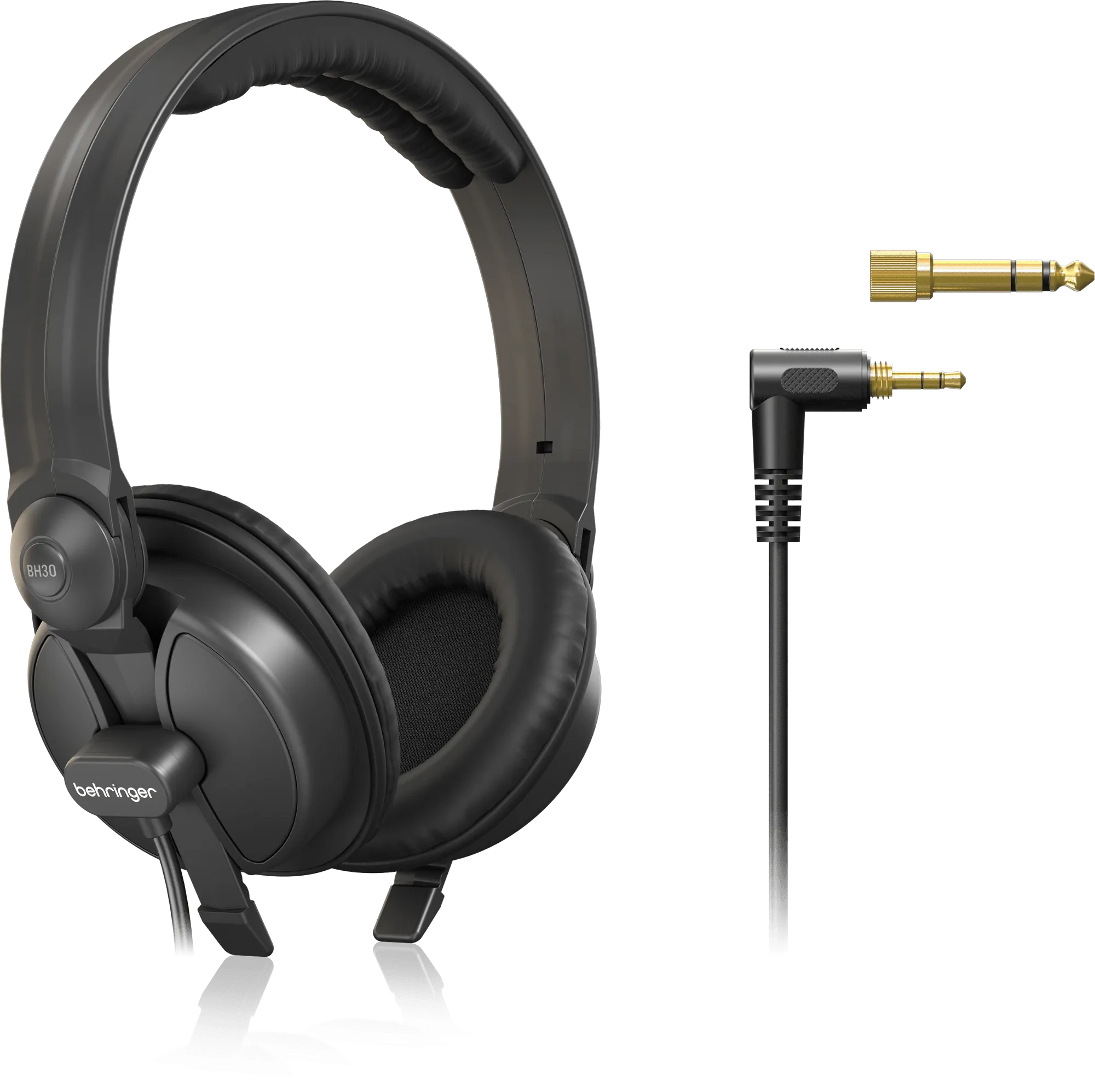 Behringer BH30 Supra-Aural DJ Headphones, CLOSED-BACK