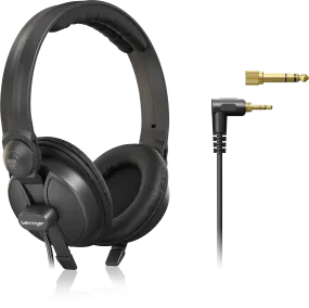 Behringer BH30 Supra-Aural DJ Headphones, CLOSED-BACK