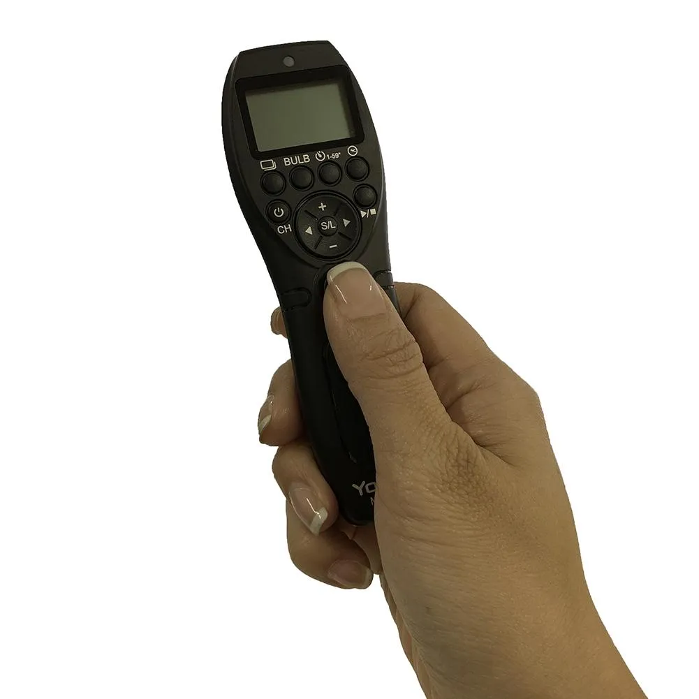 Black 2.4G Wireless Timer Camera Remote
