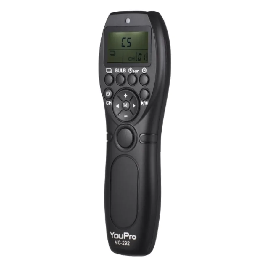Black 2.4G Wireless Timer Camera Remote