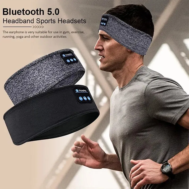 Bluetooth Earphones Sports Sleeping Headband Wireless Headphones