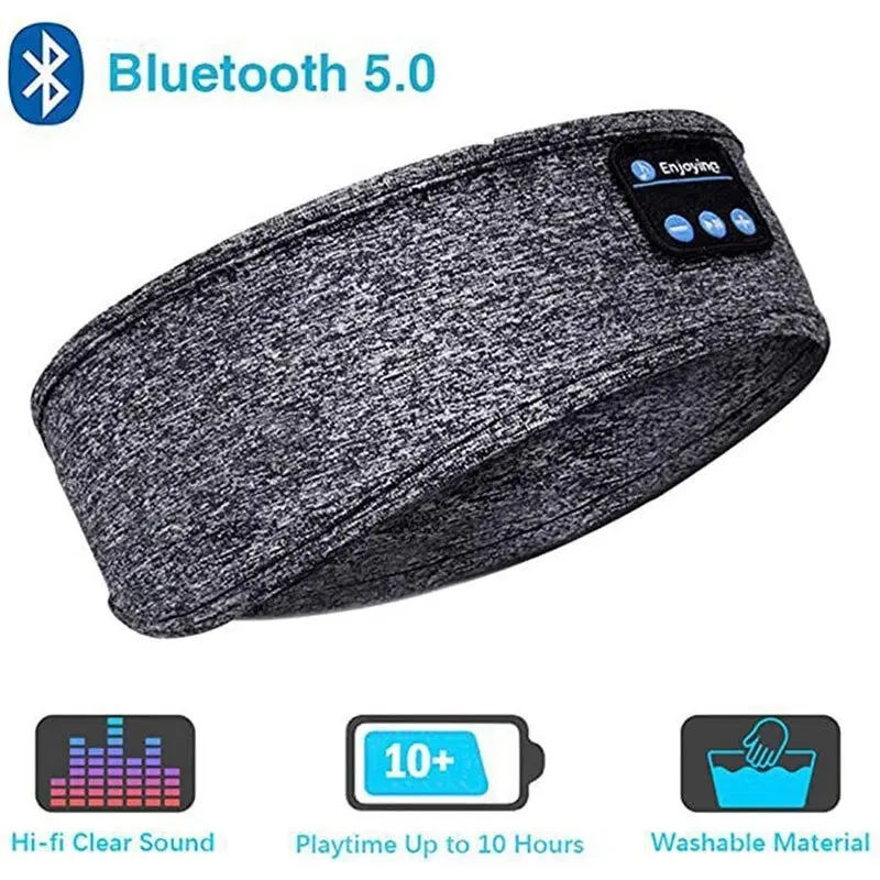 Bluetooth Earphones Sports Sleeping Headband Wireless Headphones