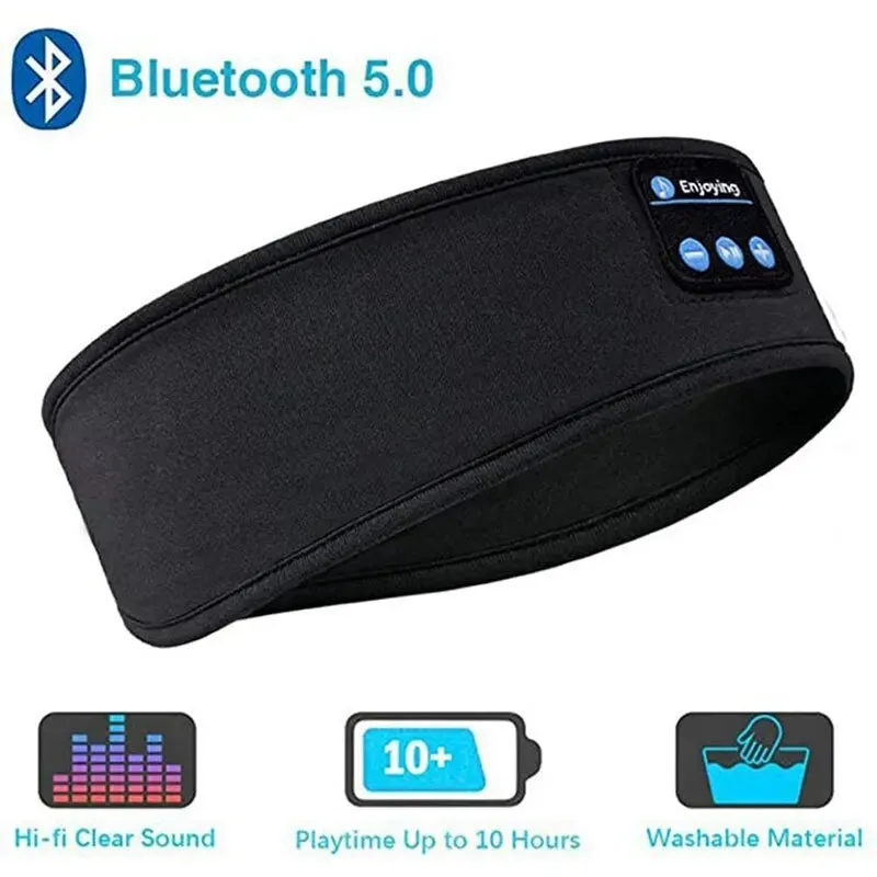 Bluetooth Earphones Sports Sleeping Headband Wireless Headphones
