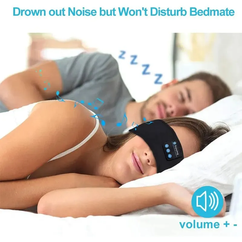 Bluetooth Earphones Sports Sleeping Headband Wireless Headphones