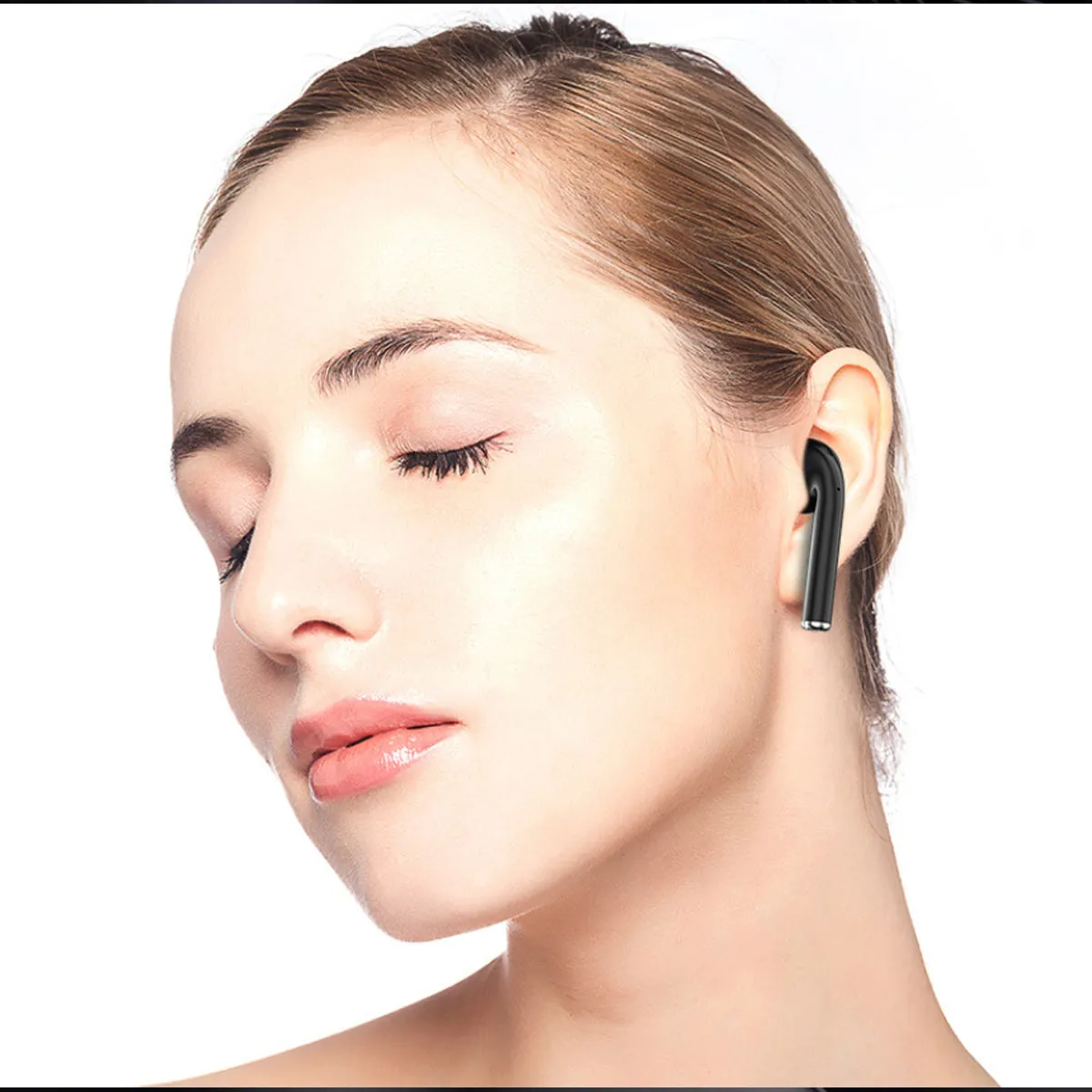 Bluetooth Earpods with LED Indicator And Wireless Charging Pad