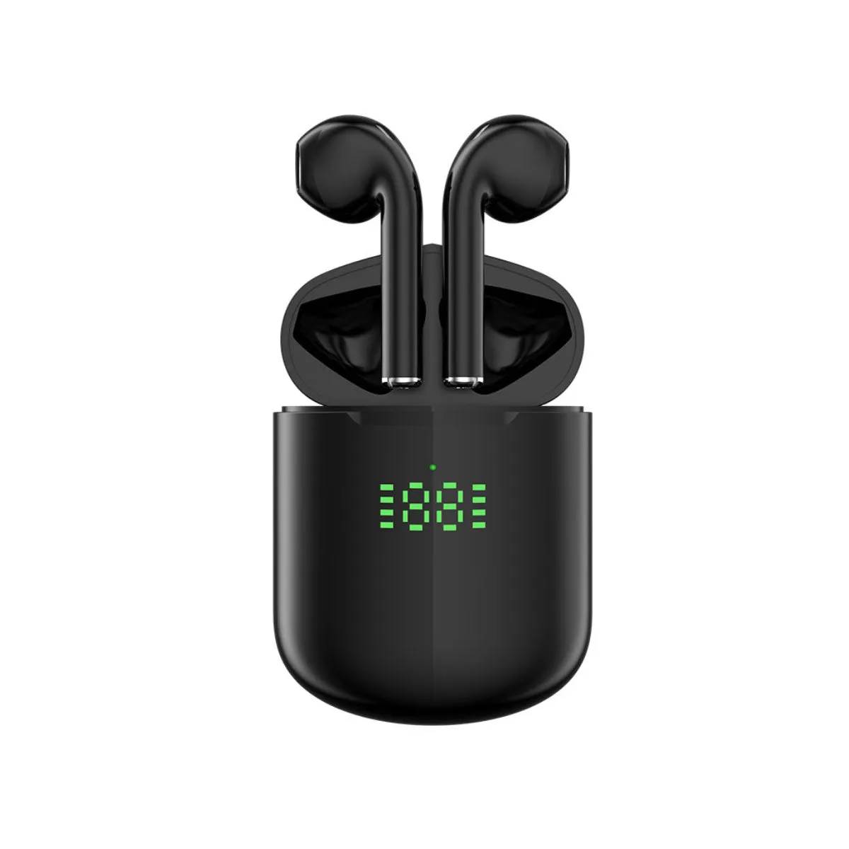 Bluetooth Earpods with LED Indicator And Wireless Charging Pad