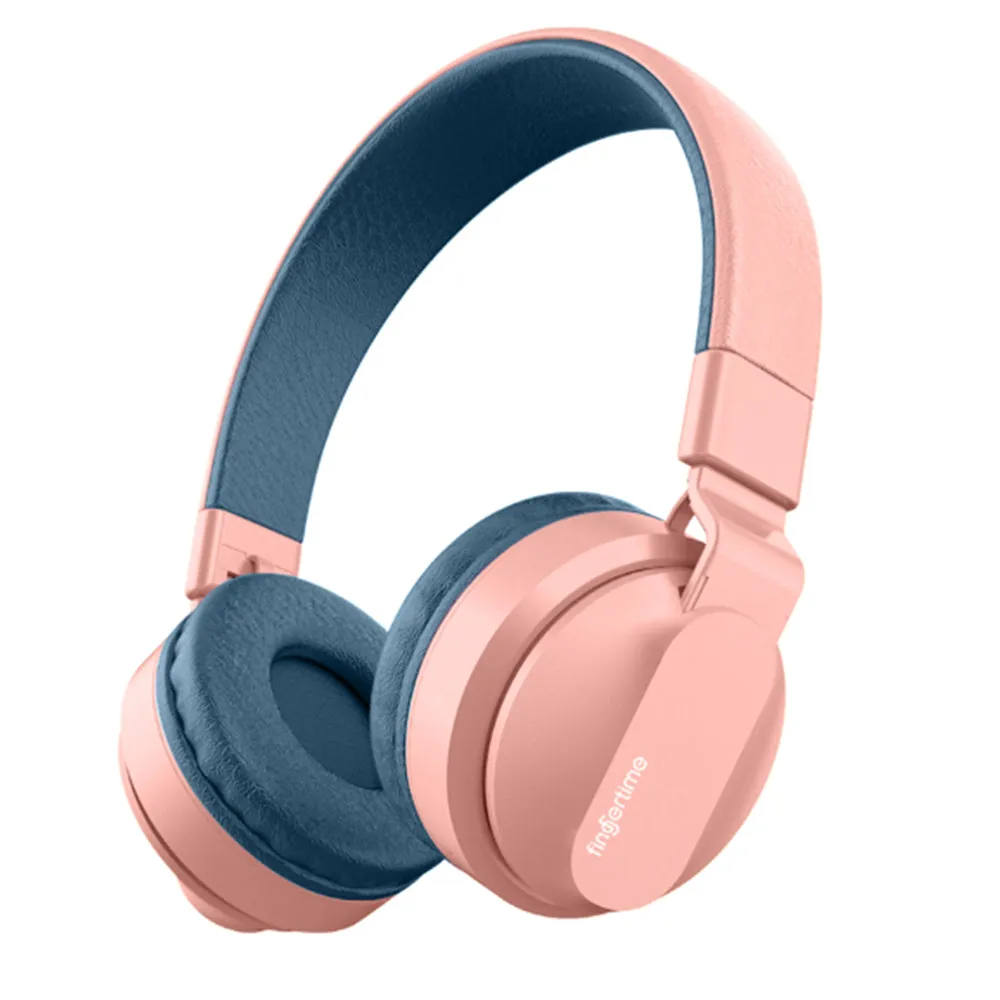 BOBO Kids Wireless Bluetooth LED Multi User Shareable Stereo Headset Headphones with Noise Safety Control