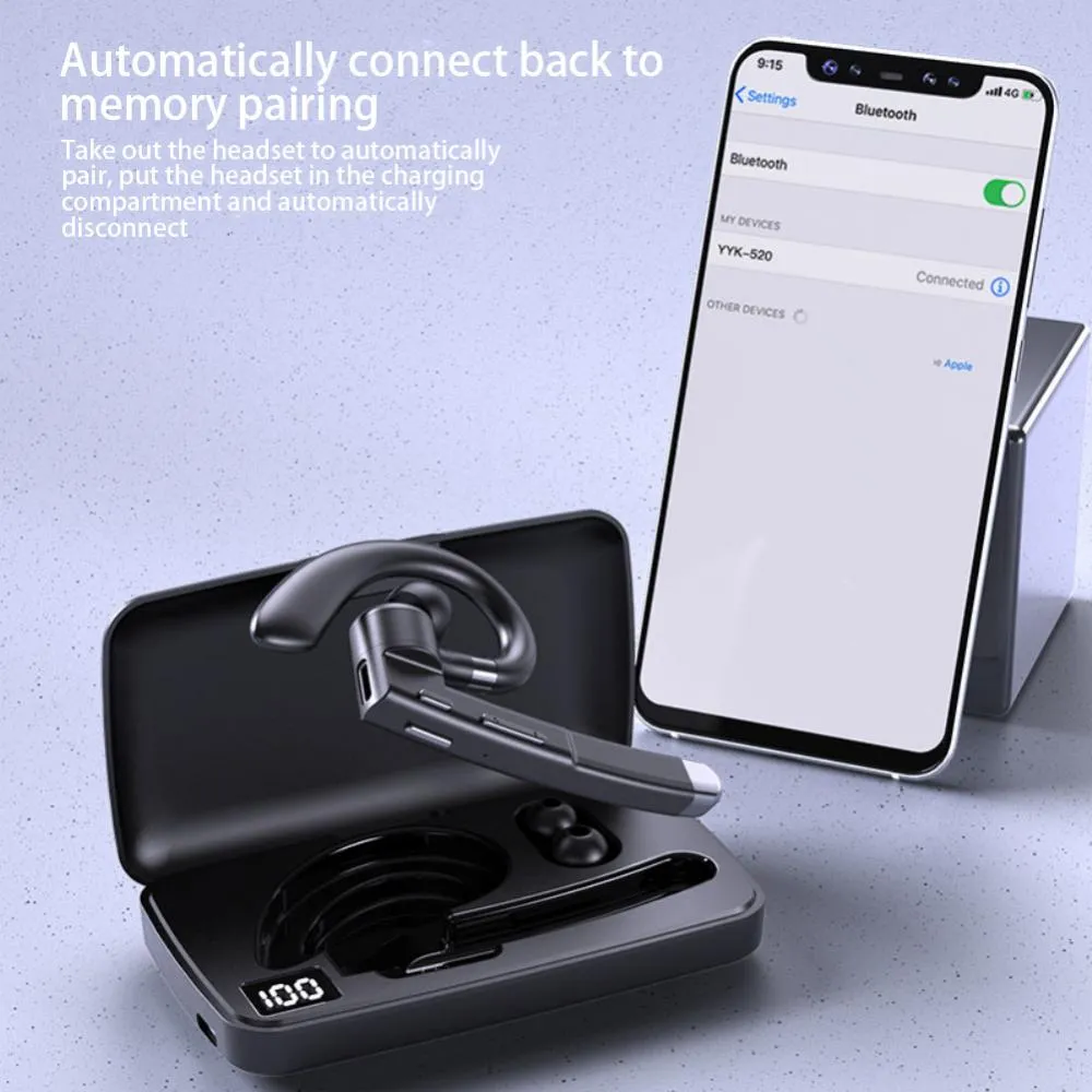 BT 5.0 Hanging Ear Stereo Sport Headset