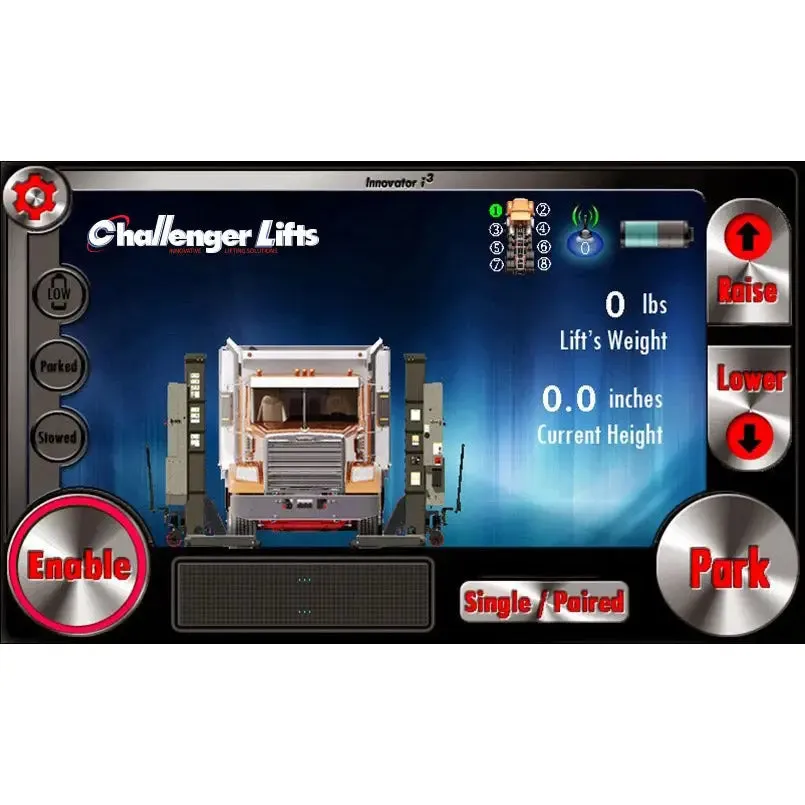 Challenger ALI Mobile Column Truck Lift - CLHM-140