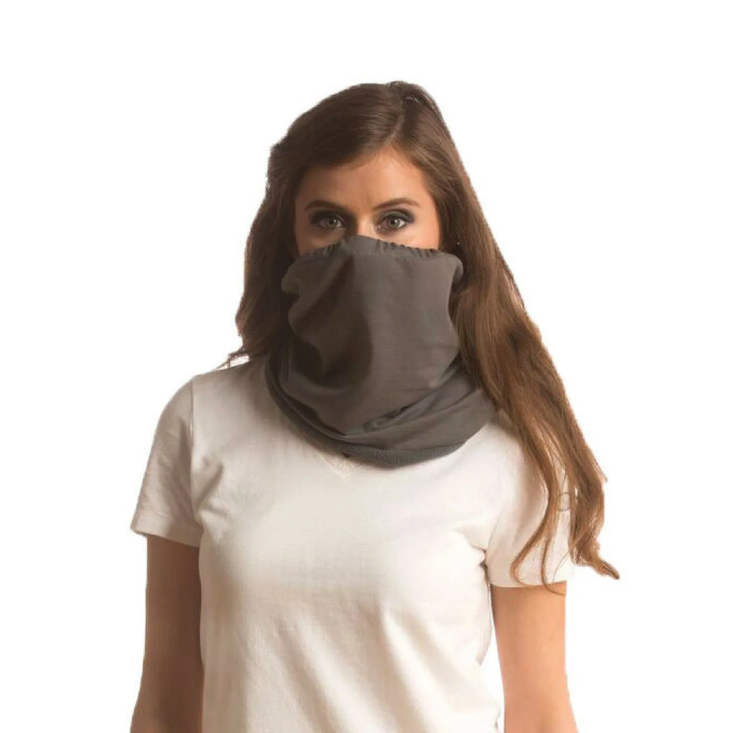 Convertible Neck Gaiter with Pocket™ | Grey