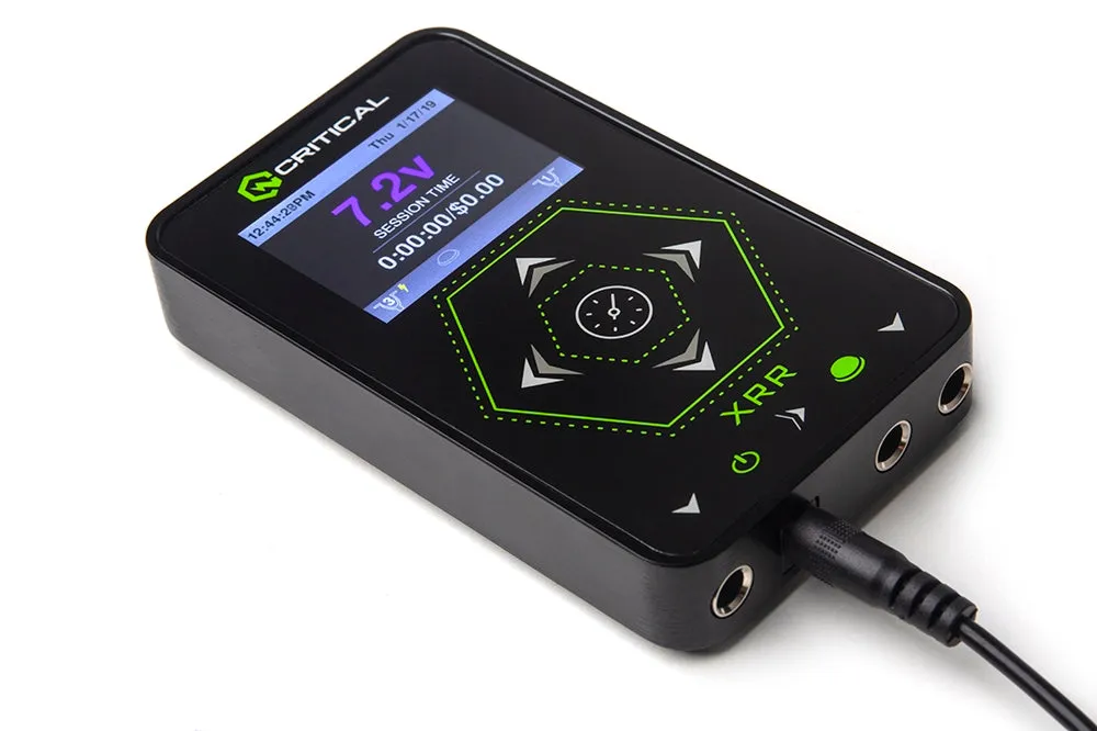Critical Tattoo® XRR Combo Kit — Critical XRR Power Supply and CXP19 Wireless Foot Pedal