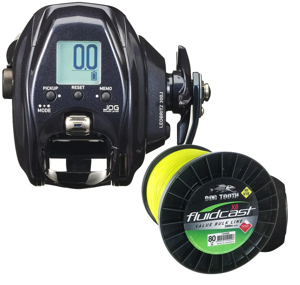 Daiwa 23 Leobritz Electric Reel with Line
