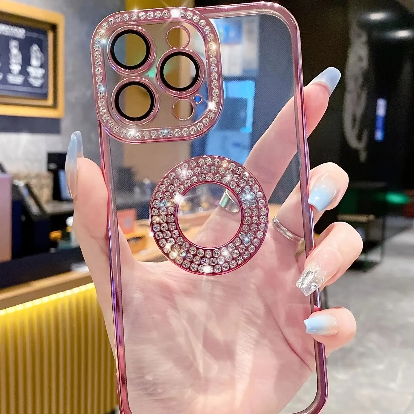 Diamonds Style Protective phone case for iPhone