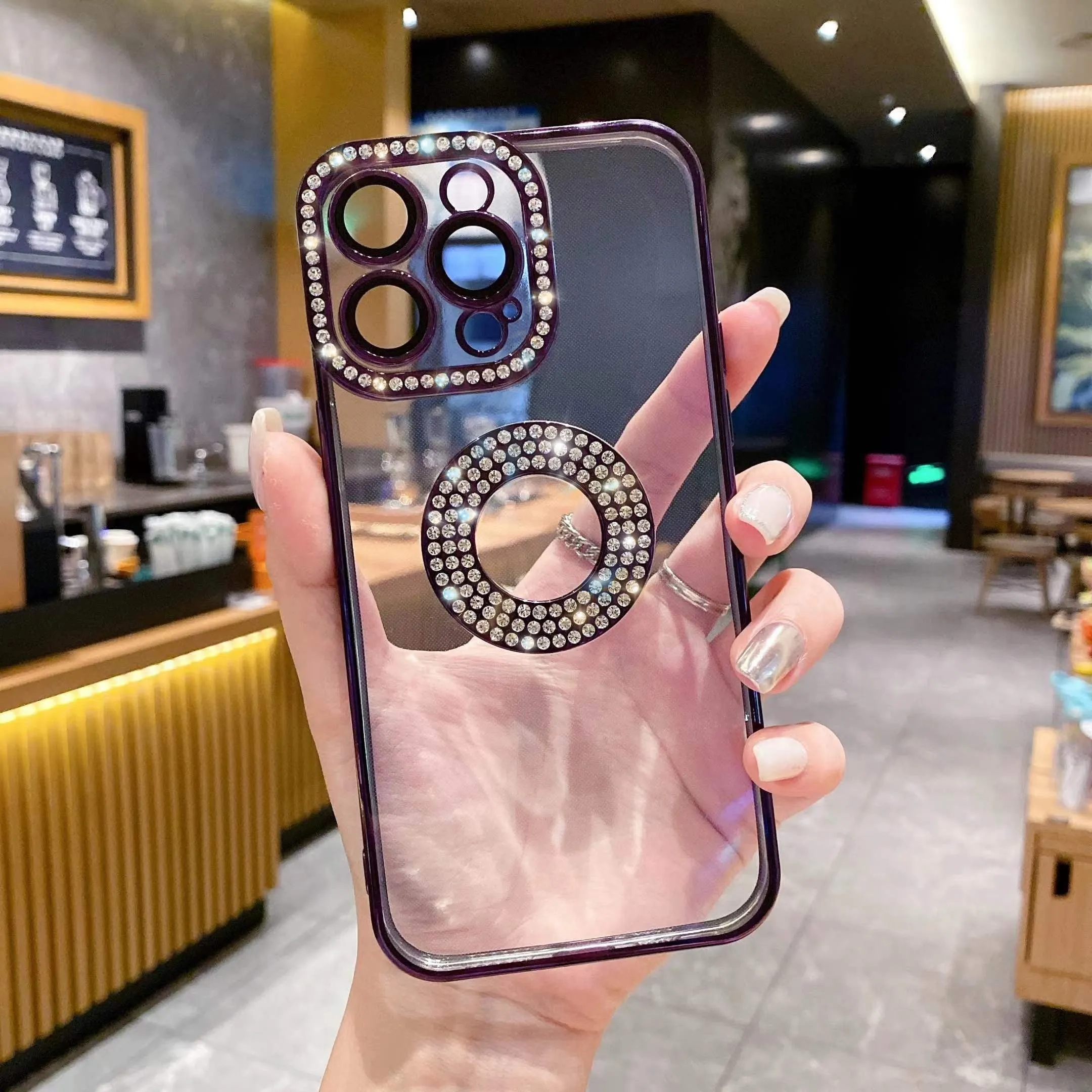 Diamonds Style Protective phone case for iPhone