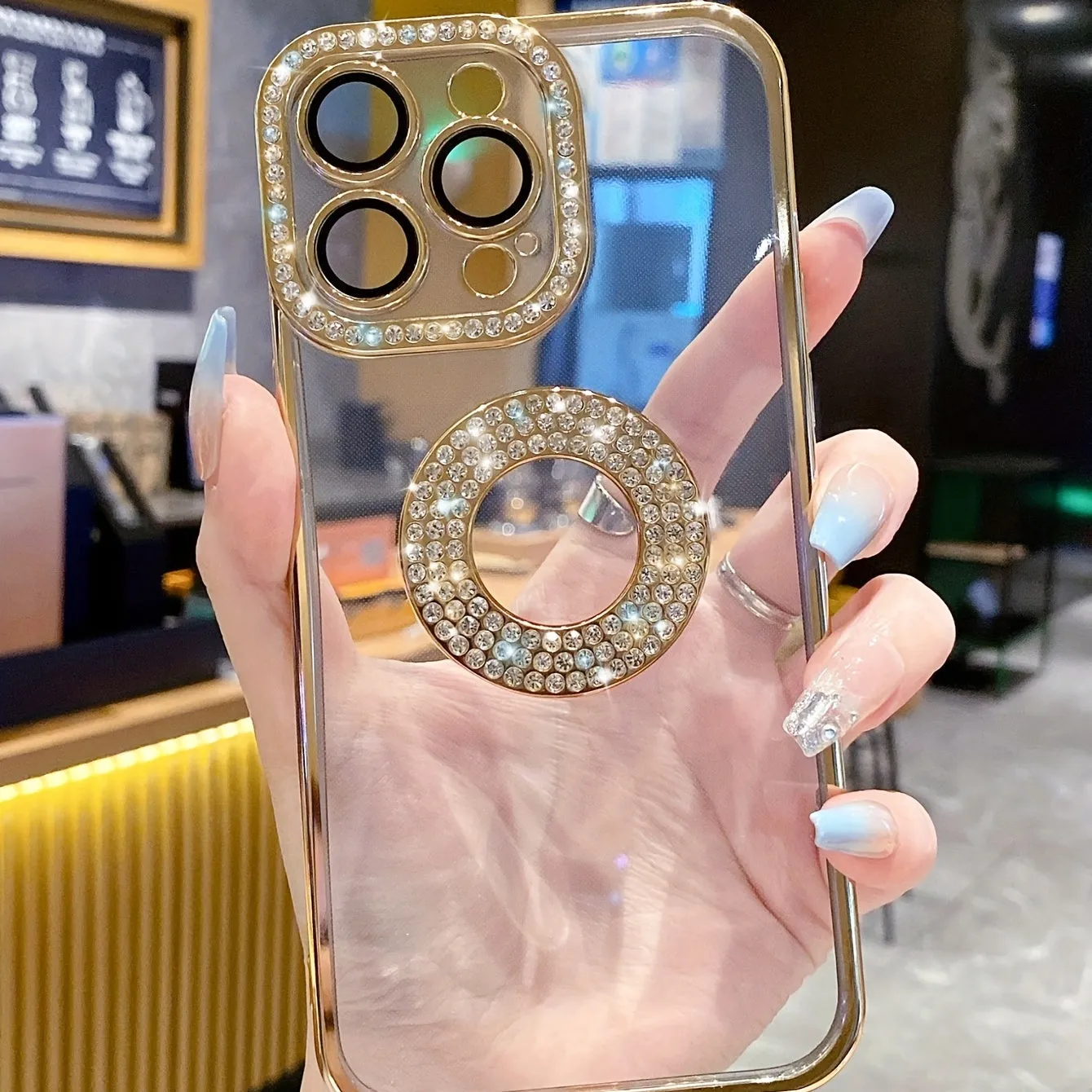 Diamonds Style Protective phone case for iPhone