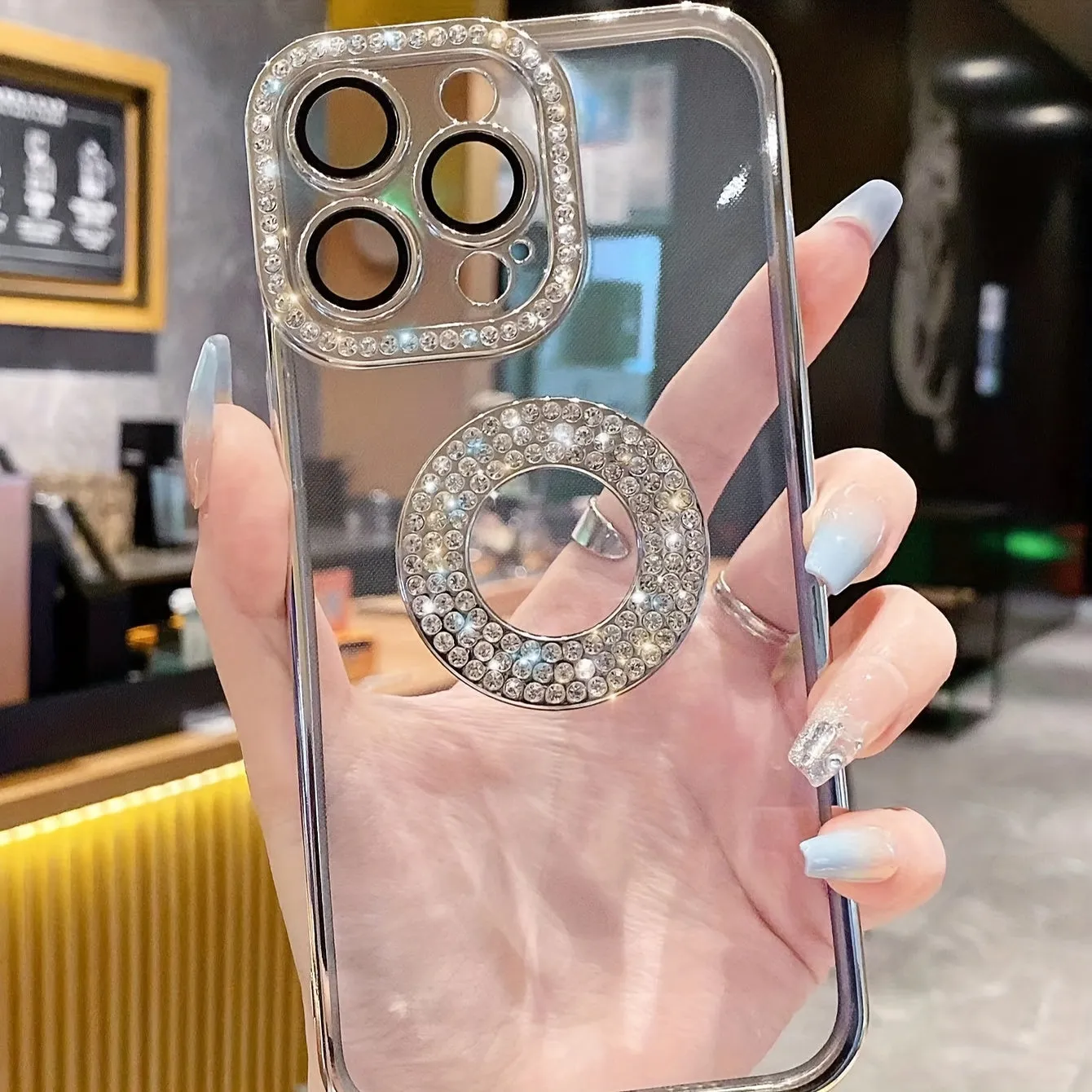 Diamonds Style Protective phone case for iPhone