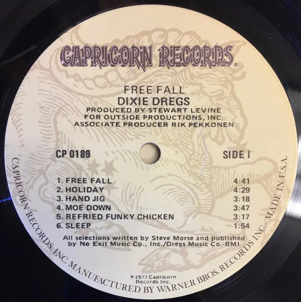 Dixie Dregs - Free Fall (LP, Album, Jac) (NM or M-)