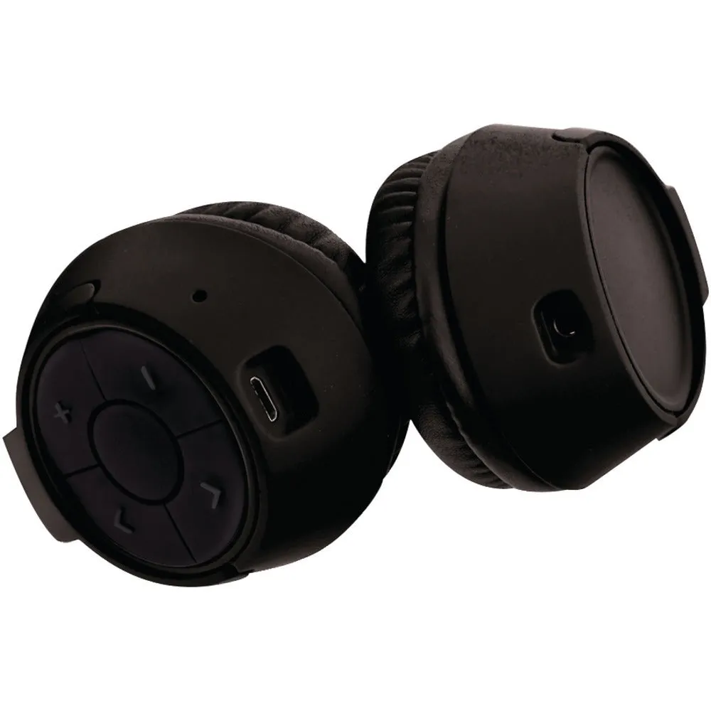 ECKO UNLIMITED EKU-LNK2-BK Bluetooth(R) Link2 Over-Ear Headphones with Microphone (Black)