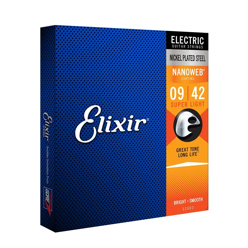 Elixir 9-42 Nanoweb Electric Super Lights