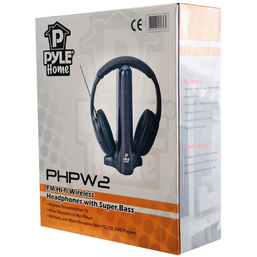 Fm Hi-Fi Wireless Headphones With Extreme Bass