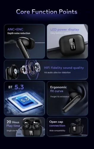 For Apple iPhone 15 14 13 12 11 Pro Max XR Wireless Bluetooth Headphones Earbuds