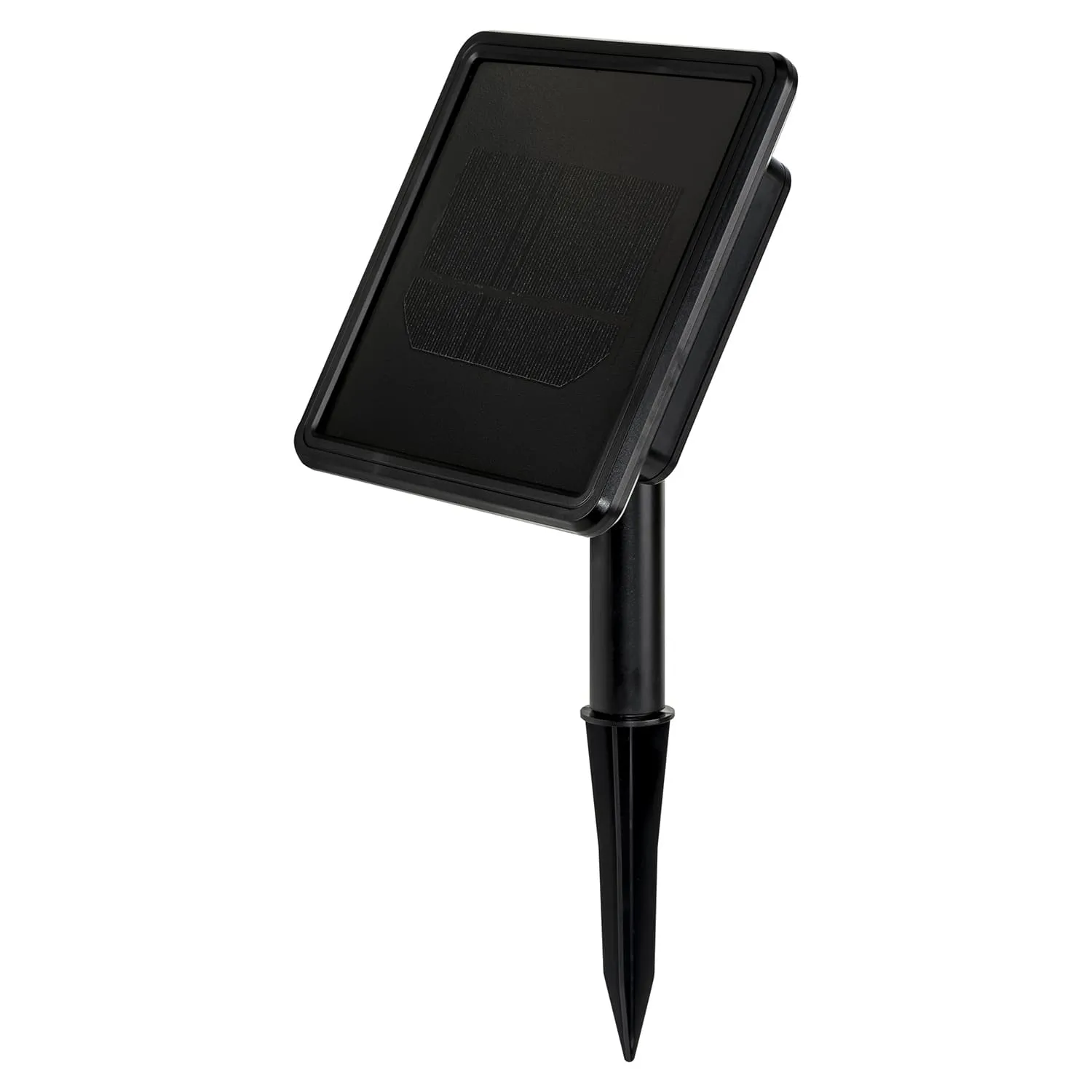 Garden Spot Light Kit with Remote Solar Panel IP44 in Black Solar Lighting Direct