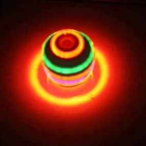G.Fidel Multi-Character Laser Spinning Flash Top with Light and Music for Kids me (Multi-Character)- Multi Color