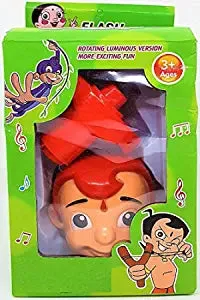 G.Fidel Multi-Character Laser Spinning Flash Top with Light and Music for Kids me (Multi-Character)- Multi Color
