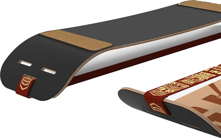Gibbon Giboard Set - Roots Rocker Travel Brown | Buy Gibbon Giboard Set - Roots Rocker Travel Brown here | Outnorth