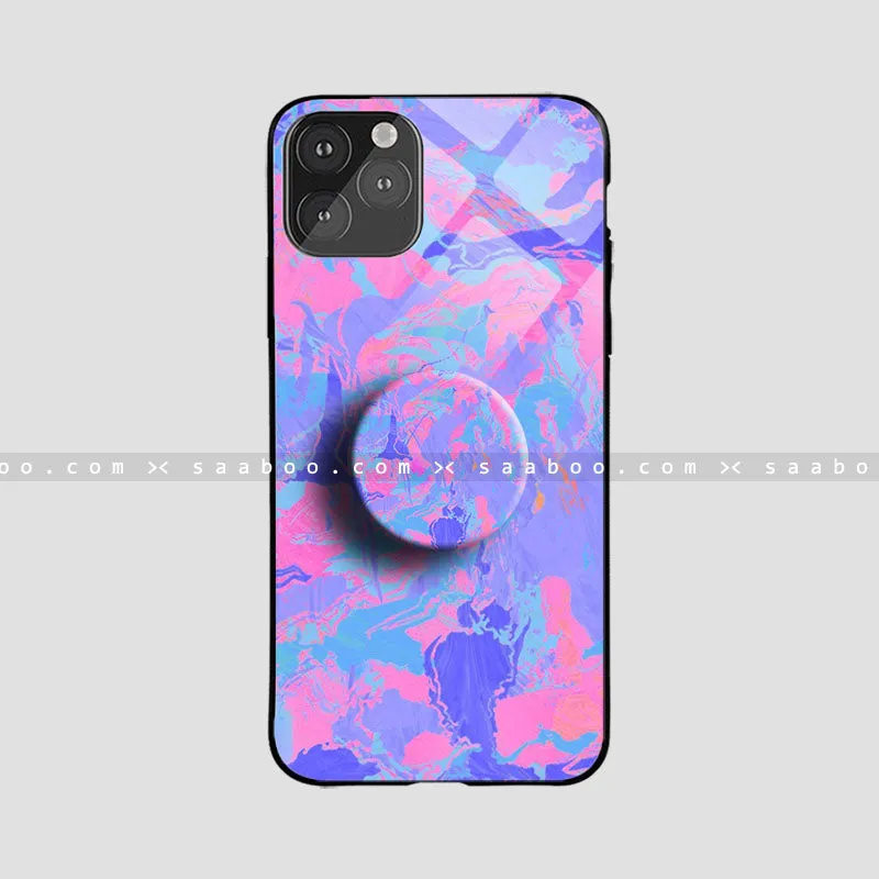 Glass Case With Skype Design