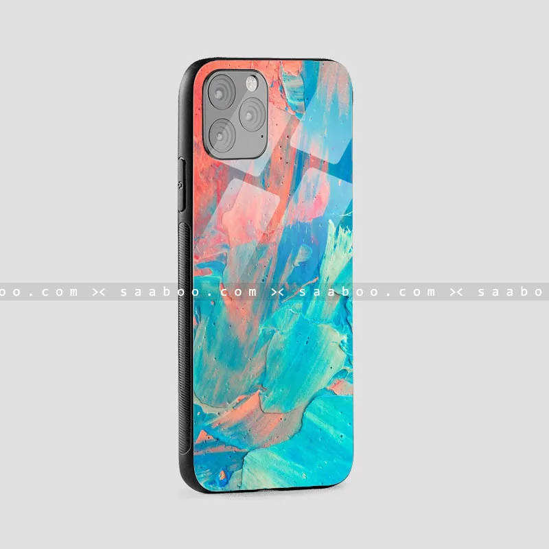 Glass Case With Space Wave