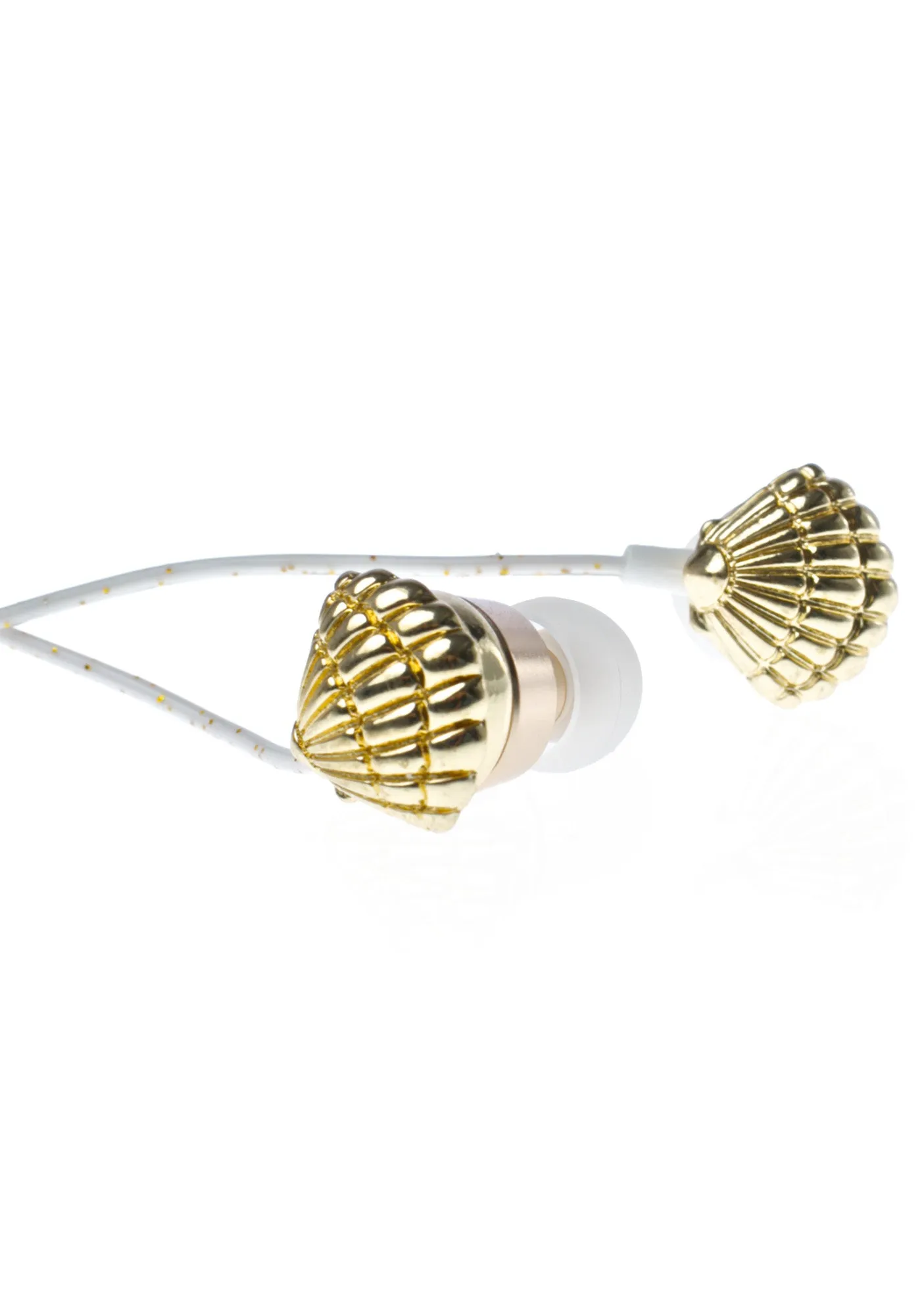Gold Shell Earbuds