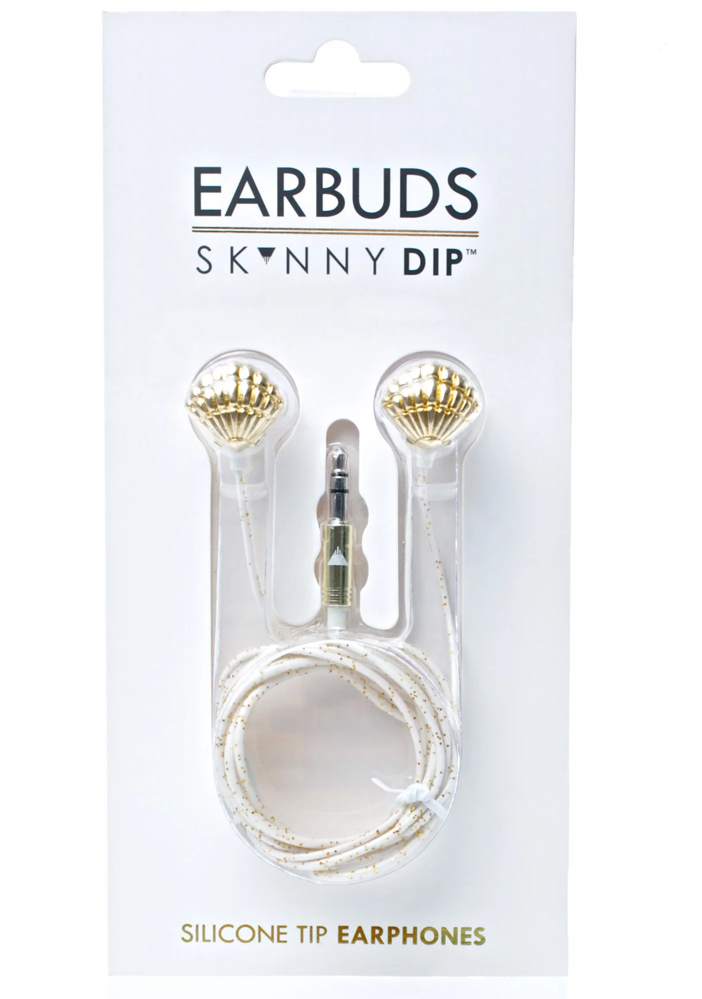 Gold Shell Earbuds