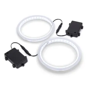 GoSports Cornhole Light-Up LED Ring Kit Set - White