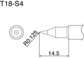 Hakko T18-S4 T18 Series Soldering Tip
