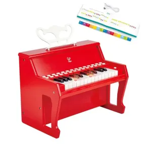 Hape Learn With Lights Piano (Red)