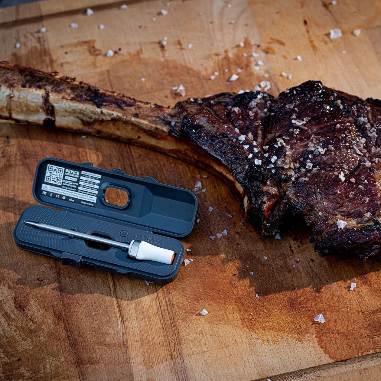 HerQs Pin Probe HERQS006 Wireless Smart Meat Thermometer