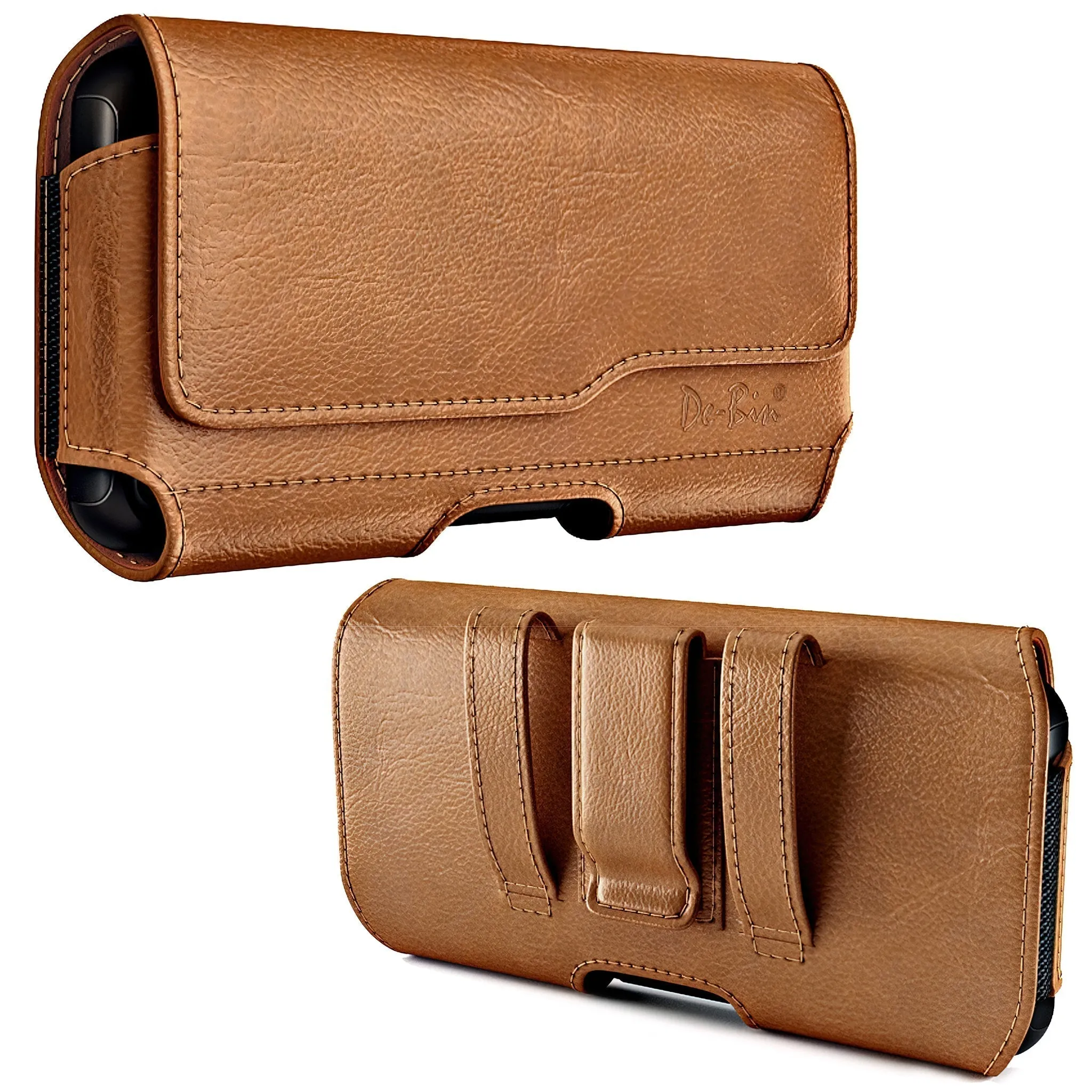 iPhone 14 Plus, 14 Pro Max Belt Holder Case with Clip Holster Pouch